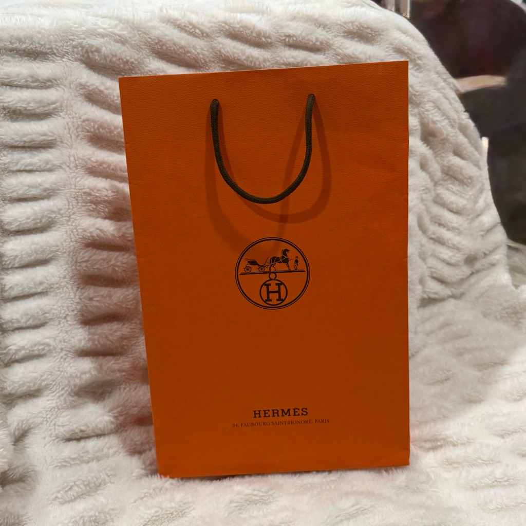 Authentic Herms Shopping Bag